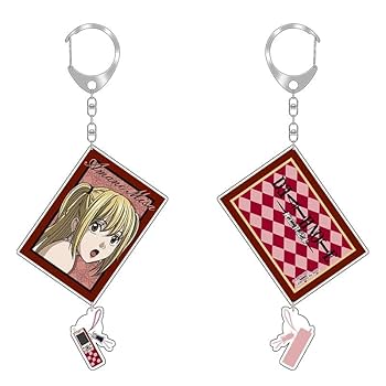 デスノート メタルチャーム アクリルキーホルダー アクリルカラビナ 新品 デスノート メタルチャーム アクリルキーホルダー アクリル